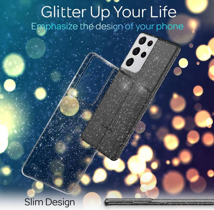 Produktbild Nalia Glitter Handyhülle (Samsung Galaxy S21 Ultra)