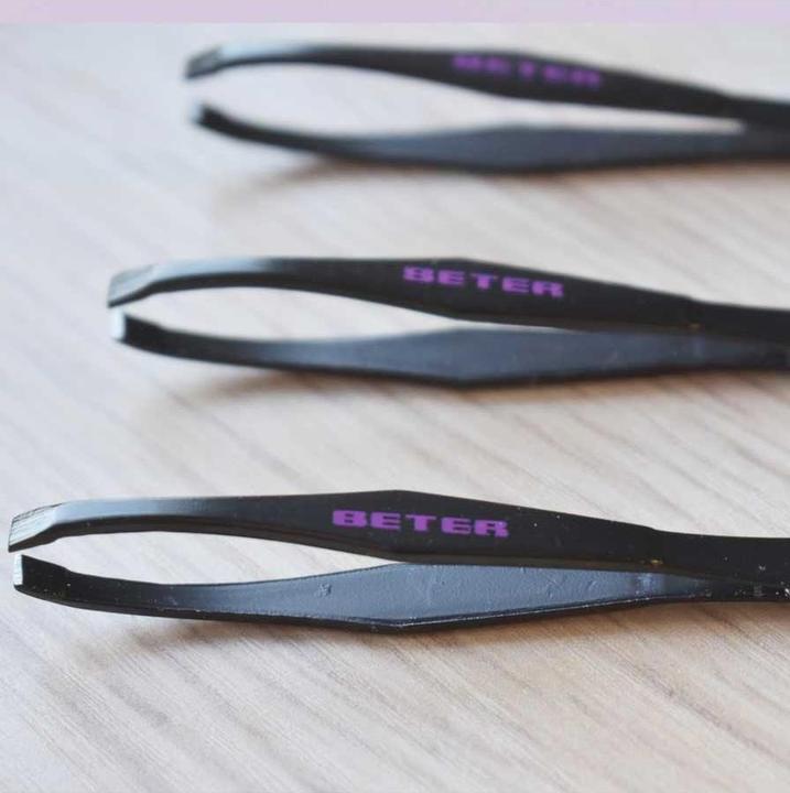 Image du produit Beter PINZA depilar punta recta acero negro