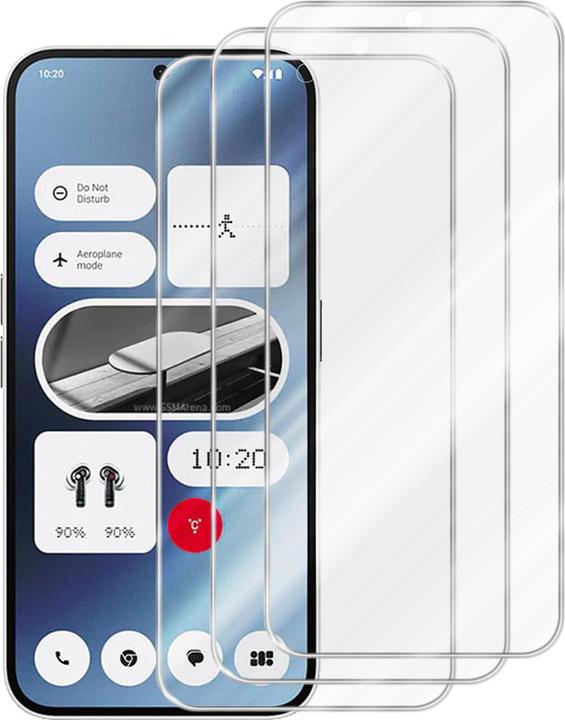 Immagine prodotto Cadorabo 3x Pellicola protettiva per Nothing Phone 2a (3 Pezzo/i, Phonemax Rocky 2)