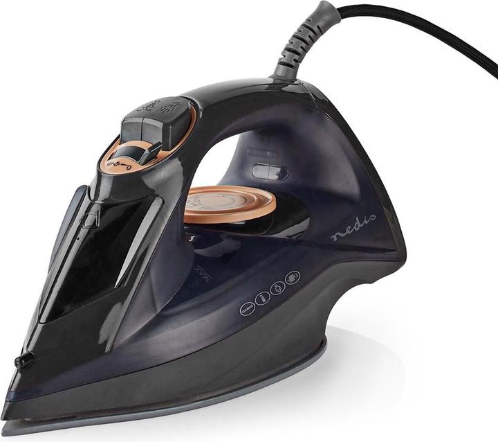 Immagine prodotto Nedis Ferro da stiro | 2200 W | Colpo di vapore | Ceramica | 0,26 l (2200 W, 0.01 g/min)