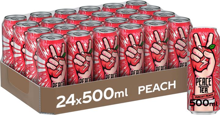 Produktbild Peace Tea Punchy Peach (24 x 50 cl)