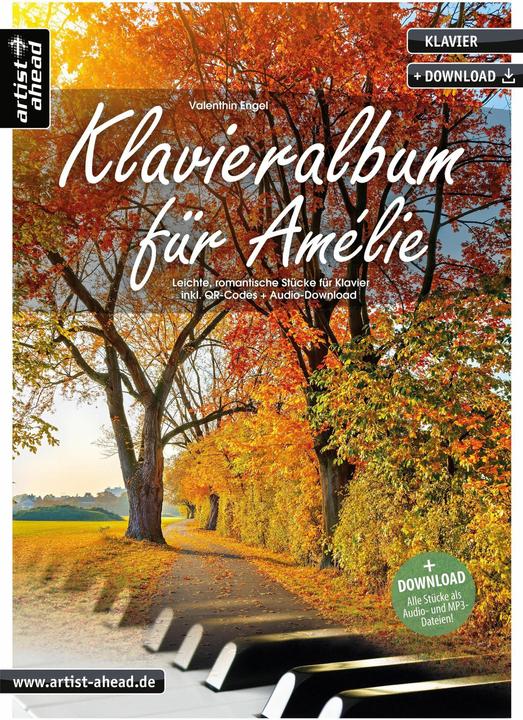 Immagine prodotto Klavieralbum für Amélie (Tedesco, Angelo di Valenthin, 2019)