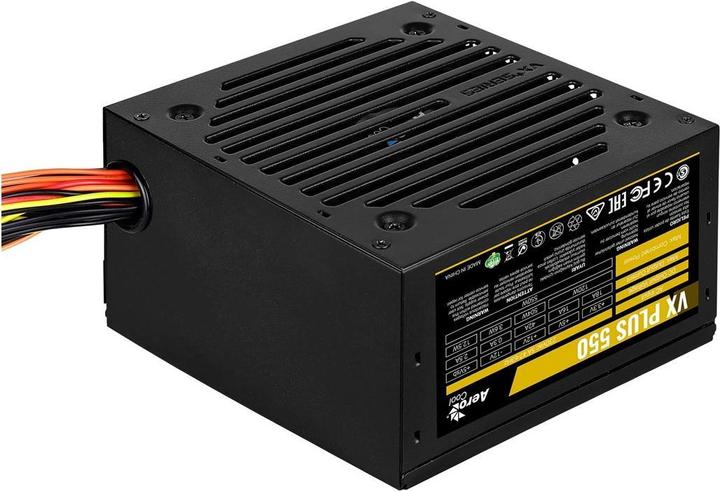 Actual product image AeroCool PGS VX-550PLUS AEROVX-550PLUS Power Supply (550 W, active, 120 mm) (550 W)