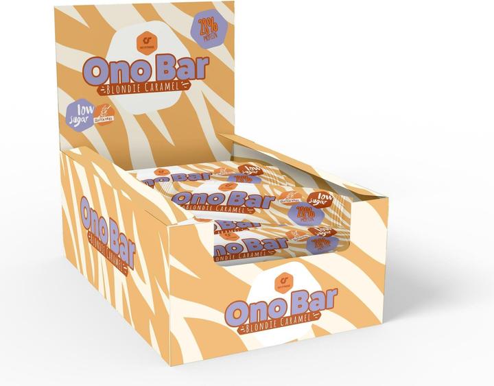 Image du produit Go Fitness Nutrition Ono Bar 12 x 40 g, Caramel (Caramel, 12 pcs, 480 g)