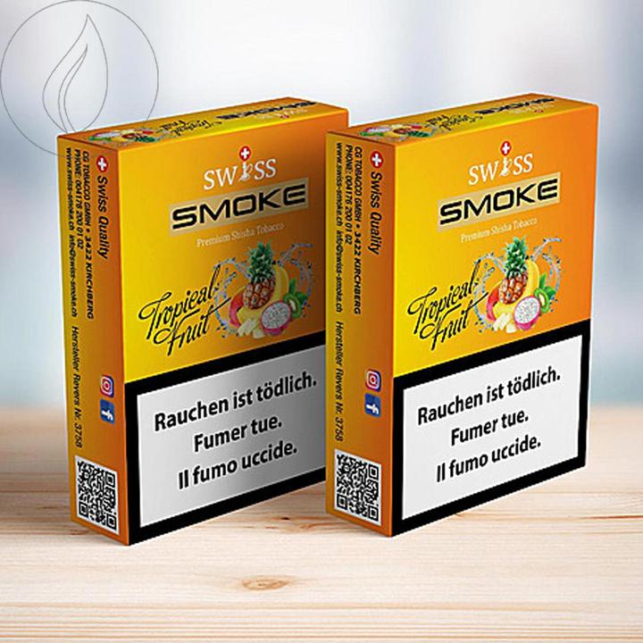 Produktbild Swiss Smoke Tropical Fruit Shisha Tabak 50g (Tropical Fruit)