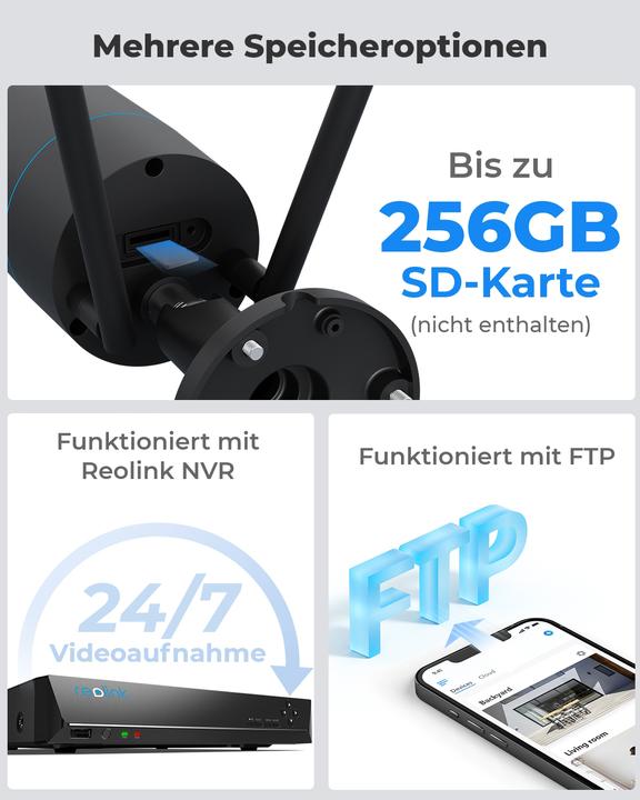 Actual product image Reolink W320-B WiFi outdoor (2560 x 1920 pixels)
