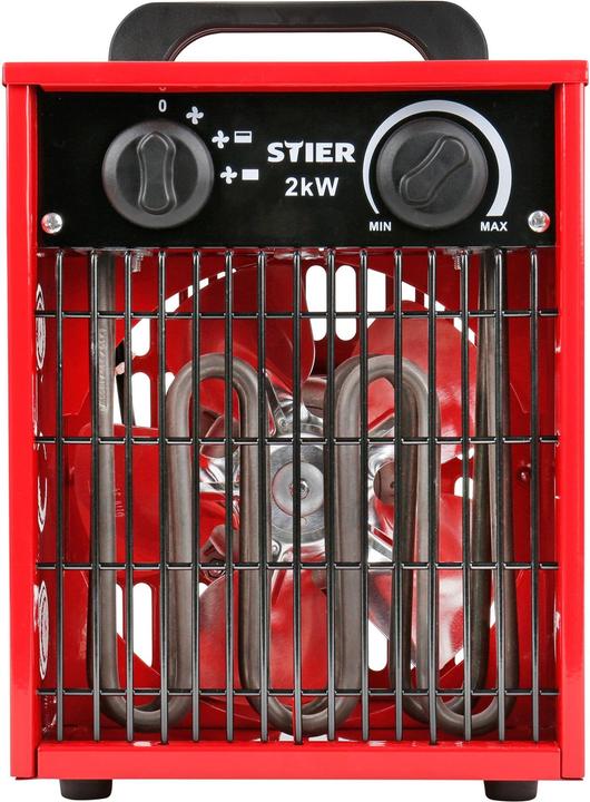 Image du produit Stier Appareil de chauffage électrique Basic 2,0 kW 150 m³/h (2000 W)