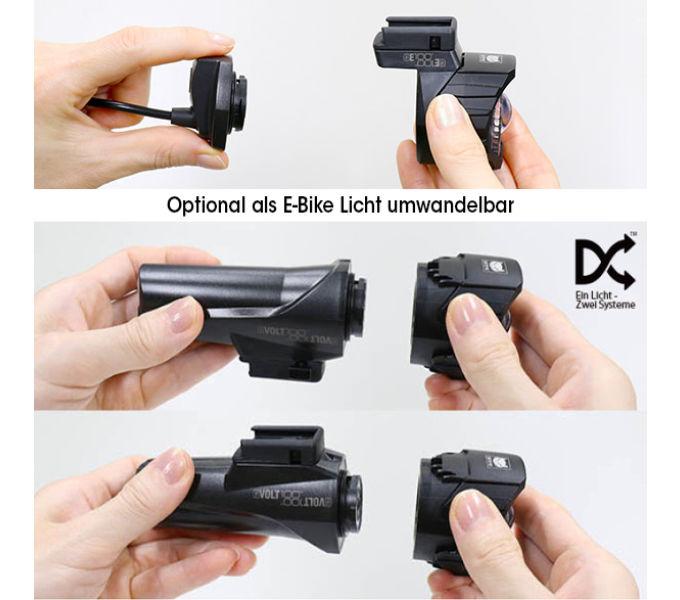 Actual product image CatEye Front light Dual System G E100 - HL-EB570G