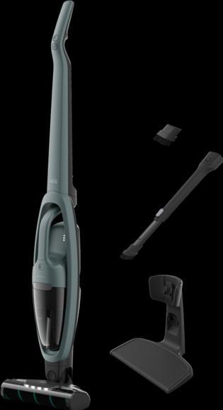 Actual product image AEG steelstofzuiger 21.6v ocean green
