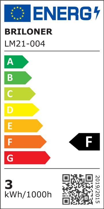 Energie-Label Briloner LED Klemmleuchte (250 lm, GU10)