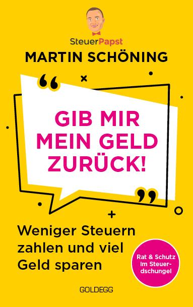 Produktbild Gib mir mein Geld zurück (Deutsch, Martin Schöning, 2024)