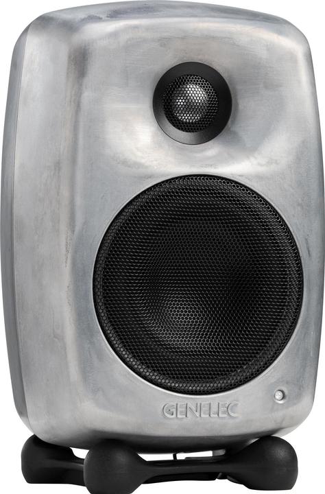 Genelec Studiomonitor G Two – 50 Watt, Aluminium Raw (Aktiv, 1 Stk.)