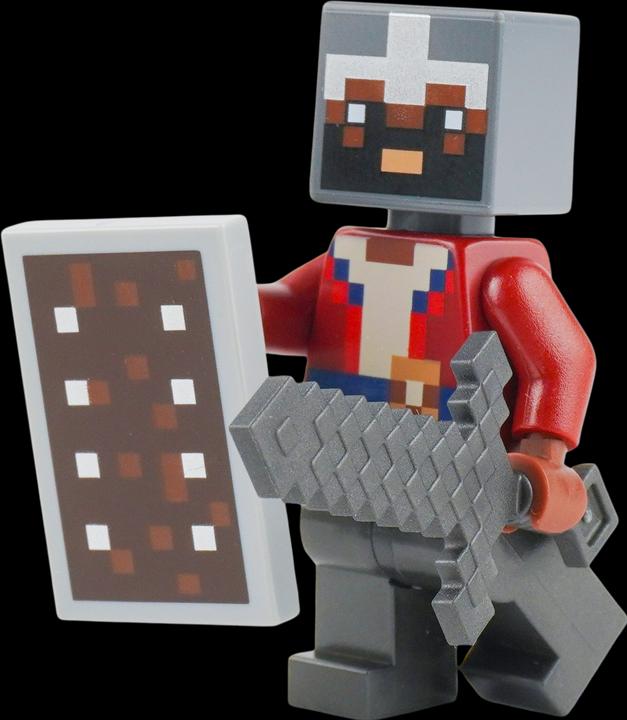 Produktbild LEGO Minecraft Mini-Set Mutiger Held vs. Ertrunkener! - NEU! Menge 1x