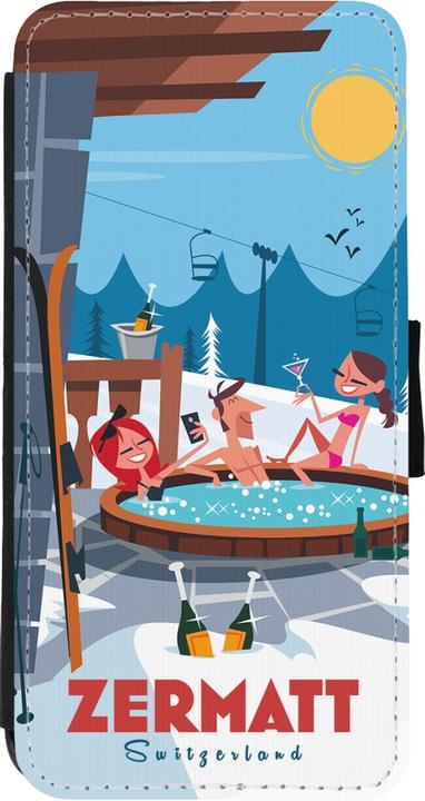 Immagine prodotto PhoneLook Cover Portafoglio nero Zermatt Mountain Jacuzzi (Apple iPhone 11)