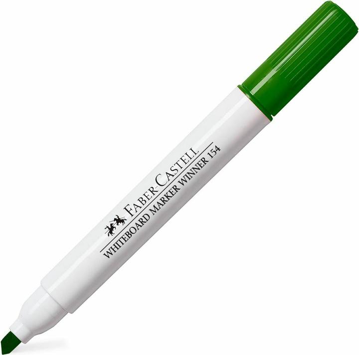 Produktbild Faber-Castell Whiteboard Marker Winner 154 grün (Grün, 44 mm)