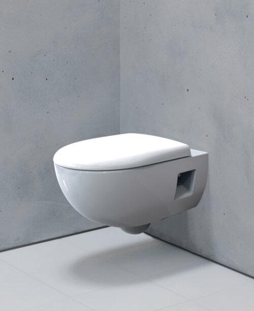 Produktbild Geberit Bidet Renova bodenstehend weiss ohne Beschichtung 500812012