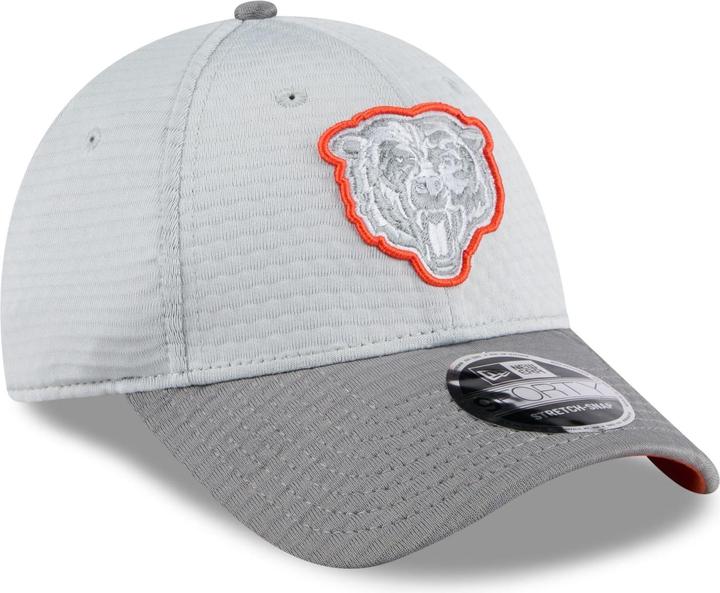 Actual product image New Era 9Forty Stretch Cap Training 2024 Chicago Bears