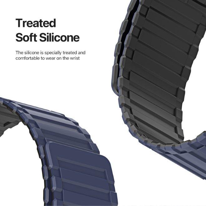 Actual product image Dux Ducis KJ bracelet (42 mm, 44 mm, 45 mm, 49 mm, Silicone, Magnet)