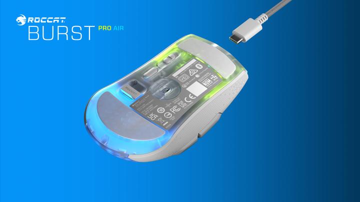 Immagine prodotto Roccat Burst Pro Air (Senza fili, Cablato)