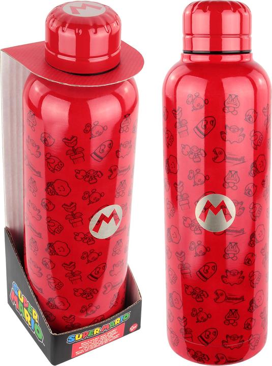 Produktbild Neutral Trinkflasche Super Mario 515ml Edelstahl (0.52 l)