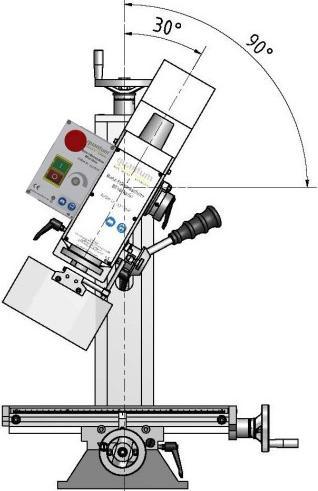 Produktbild Stürmer - Optimum Bohr-Fräsmaschine OPTImill BF 16Vario