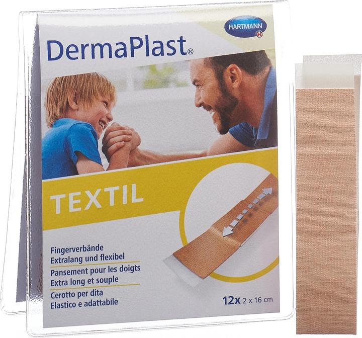 Produktbild DermaPlast Textil Pflaster (12 x)