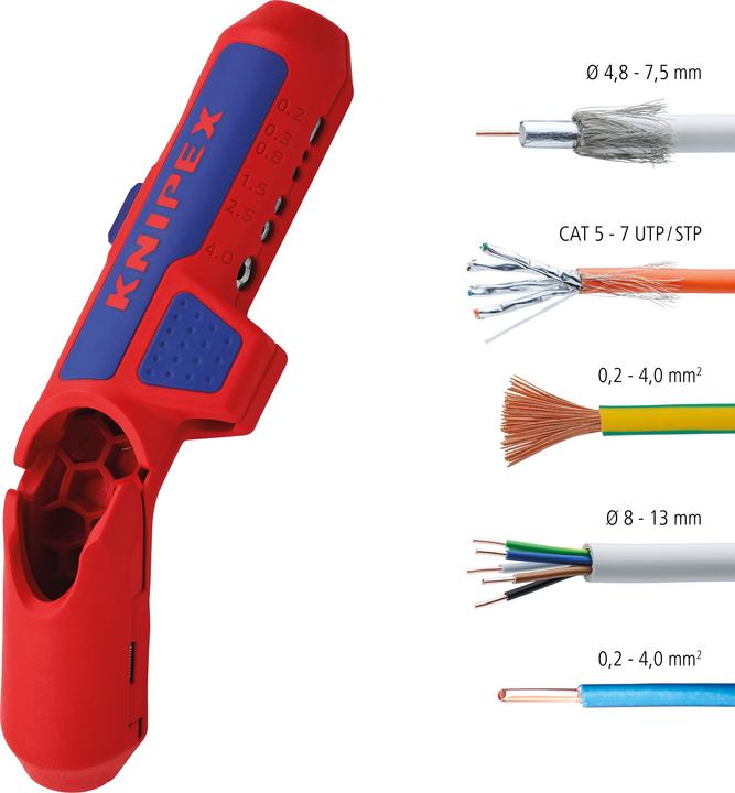 Image du produit Knipex ErgoStrip (135 mm)