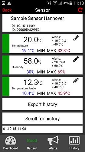 Produktbild TFA WeatherHub T/H Display Sender