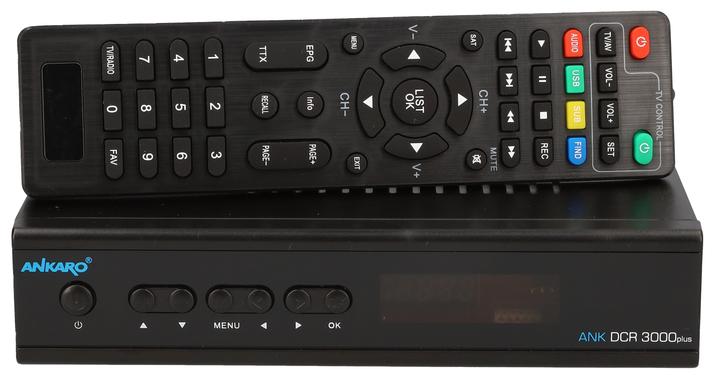 Actual product image Ankaro ANK DCR3000+ - Receiver DVB-C 1080p (DVB-C)