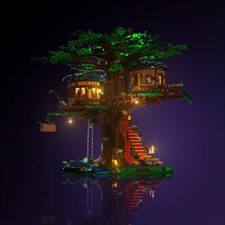 Produktbild Light my bricks LMB 2.0 LED Licht Set für LEGO® 21318 Baumhaus