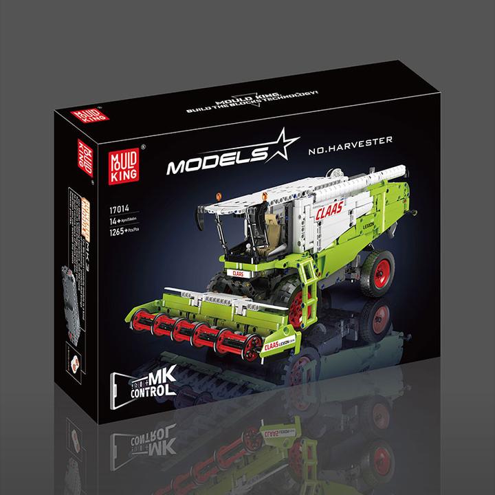 Actual product image Mould King Claas Lexion 760 harvester