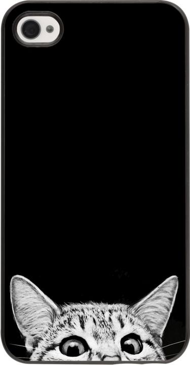 Image du produit PhoneLook Coque Cat Looking Up Black (Apple iPhone 4)