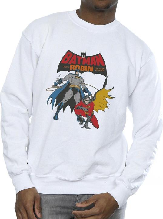 Produktbild Batman und Robin Sweatshirt aus Baumwolle (L)