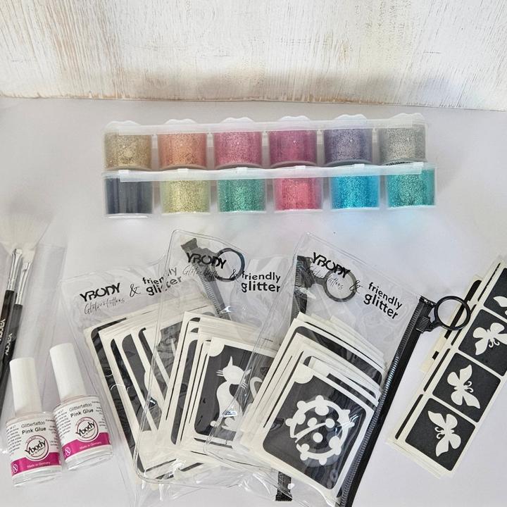 Produktbild Ybody Glitzertattoo Set | Pro 100