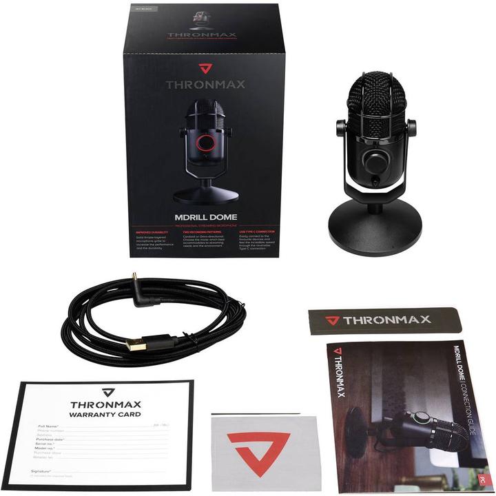 Image du produit Thronmax Microphone à condensateur Mdrill Dome
