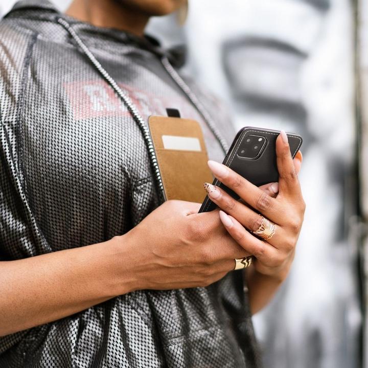 Produktbild König Design Handyhülle für Samsung Galaxy Note 10 Plus Schutztasche Wallet Cover 360 Schwarz (Samsung Galaxy Note 10 Plus)