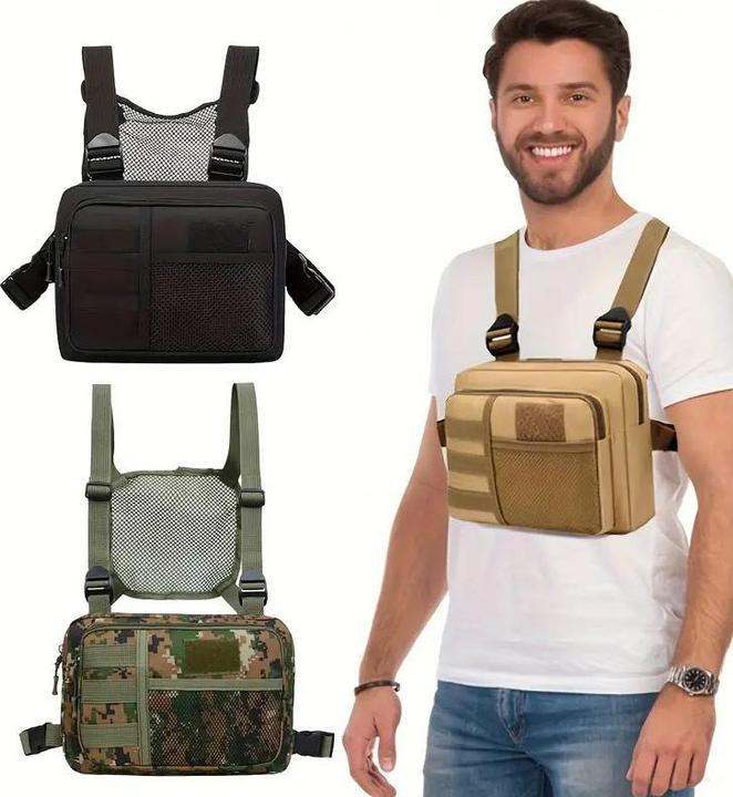Produktbild Dema Taktische Brusttasche Gürteltasche Tarnmuster Camouflage