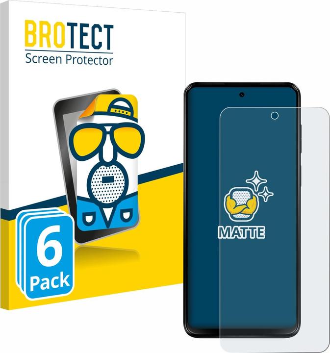 Actual product image BROTECT Protector Anti-Glare (6 Piece, Motorola Moto G23)