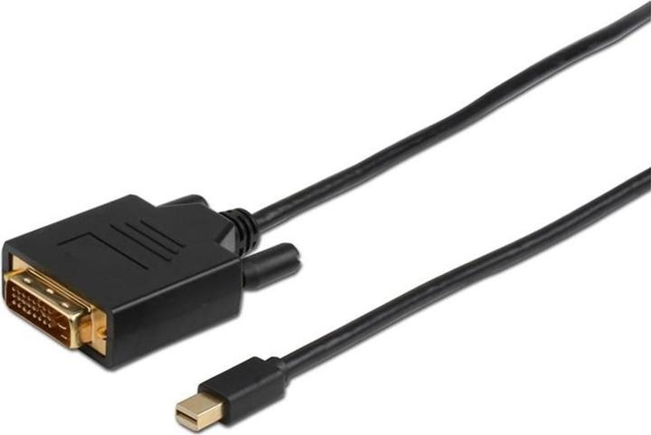 MicroConnect MDPDVI2B 2m Mini DisplayPort DVI-D Zwart Videokabel Adapter (2 m, DisplayPort)