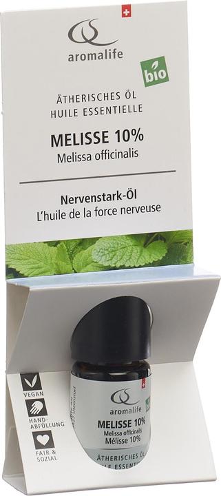 Produktbild Aromalife TOP Melisse 10% Ätherisches Öl Bio