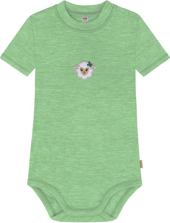 Normani Baby Merino Kurzarmbody „Tihoi" - 9325
