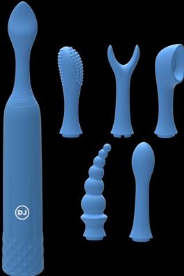 Image du produit Doc Johnson iVibe™ Select - iQuiver - 7 pièces - Bleu pervenche