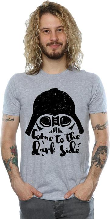 Image du produit Star Wars - T-shirt DARTH VADER COME TO THE DARK SIDE SKETCH - Homme (M)