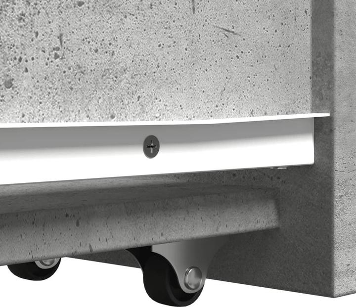 Produktbild VidaXL Badschrank Schmal mit Rollen