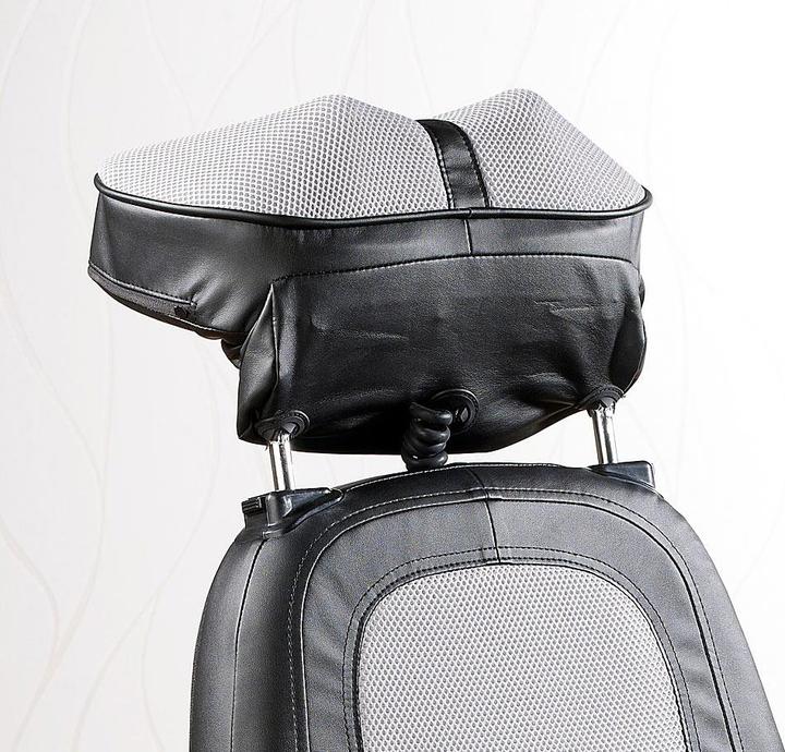 Actual product image Newgen medicals Shiatsu seat cover with neck massage and IR deep heat