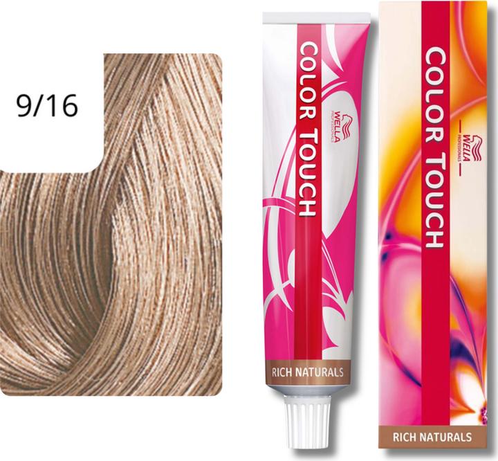 Immagine prodotto Wella Color Touch Rich Naturals 9/16 colore dei capelli (9, 16)