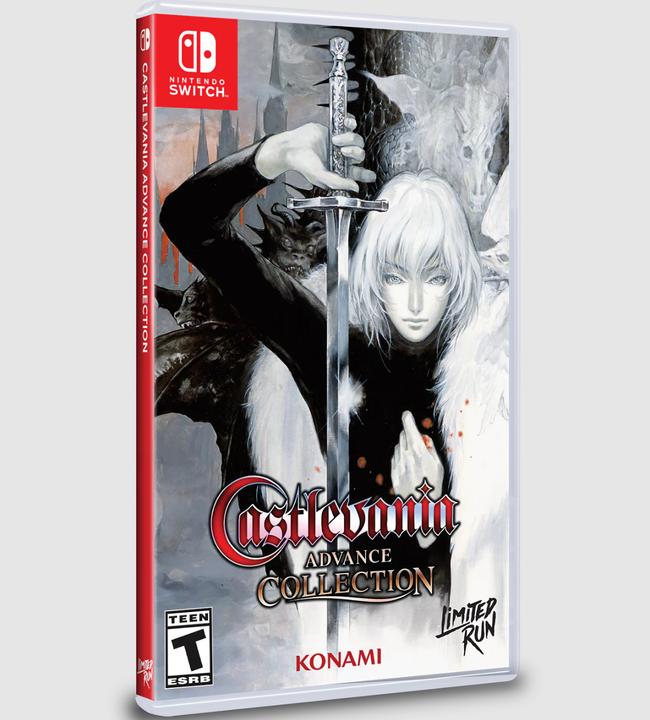 Actual product image Limited Run Castlevania Advance Coll. SWITCH US Aria Cover Aria of Sorrow Cover (Switch, Switch Lite, Switch OLED, EN)