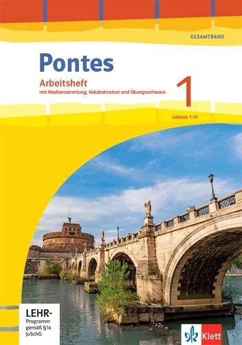 Produktbild Pontes Gesamtband 1. Arbeitsheft mit Vokabeltrainer 1. Lernjahr (Deutsch, Latein, 2020)