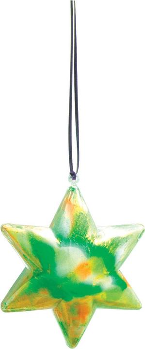 Colorations Befüllbares Ornament, transparenter Stern, 12er-Set (12 -teilig)