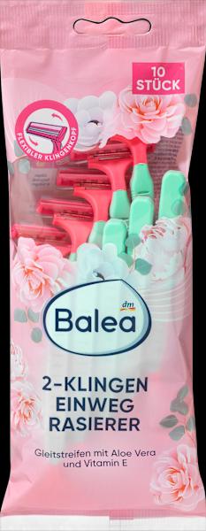 Actual product image dm Balea 2-blade disposable razor